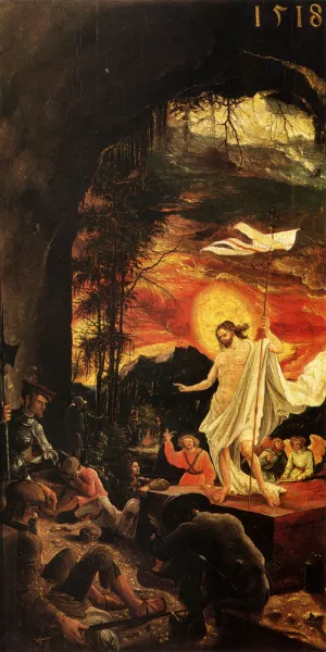 Resurrection Of Christ Oil painting by Albrecht Altdorfer