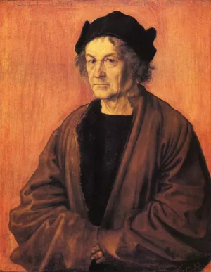 Albrecht Durer the Elder at Age 70 painting by Albrecht Duerer