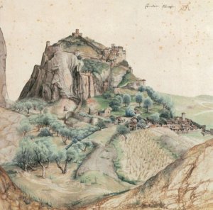 Castle and Town of Arco by Albrecht Duerer Oil Painting