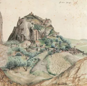 Castle and Town of Arco Oil painting by Albrecht Duerer