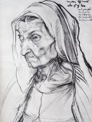 Durer's Mother by Albrecht Duerer Durer's Mother by Albrecht Duerer Oil Painting