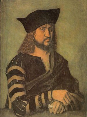 Elector Frederick the Wise by Albrecht Duerer Oil Painting