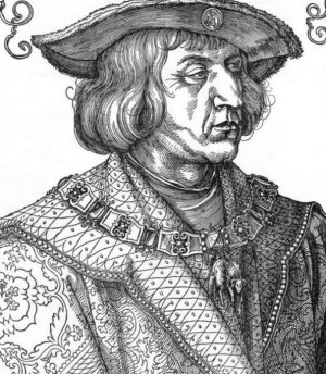 Emperor Maximilian I Oil painting by Albrecht Duerer