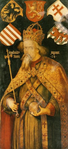 Main Product Photo of Emperor Sigismund Painting by Albrecht Duerer