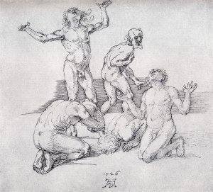 Five Male Nudes
