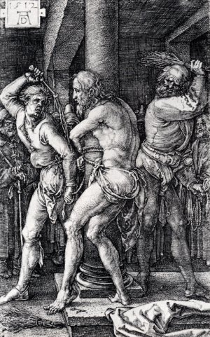 Flagellation Engraved Passion