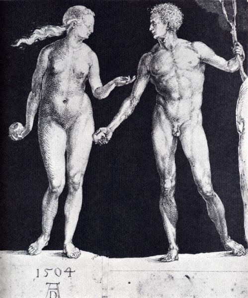 Idealistic Male And Female Figures