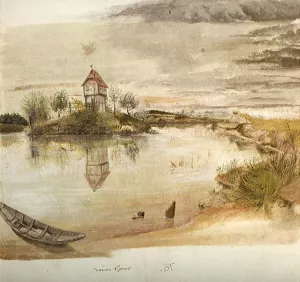 Island Abode Oil painting by Albrecht Duerer