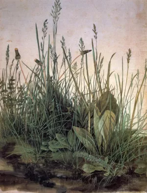 Large Turf painting by Albrecht Duerer