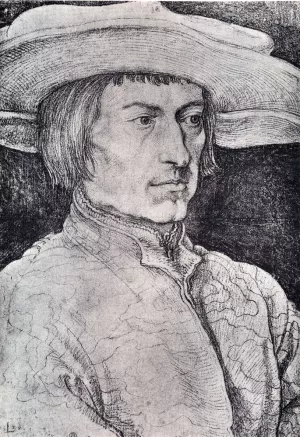 Lucas van Leyden painting by Albrecht Duerer