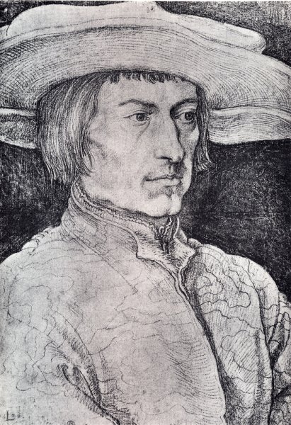 Main Product Photo of Lucas van Leyden Painting by Albrecht Duerer