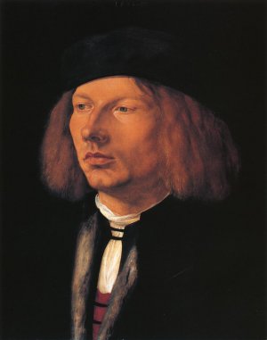 Portrait of Burkard von Speyer by Albrecht Duerer Oil Painting