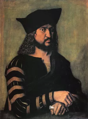 Portrait of Frederick the Wise Oil painting by Albrecht Duerer