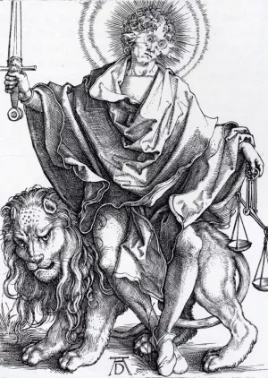 Sol Justitiae painting by Albrecht Duerer