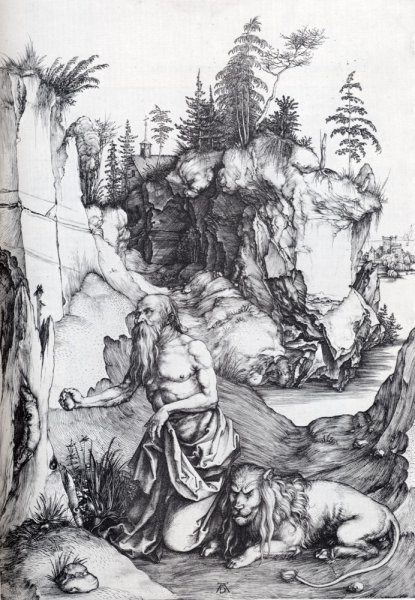 St. Jerome Penitent in The Wilderness