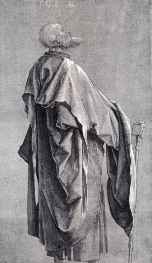 Study of Drapery Oil painting by Albrecht Duerer