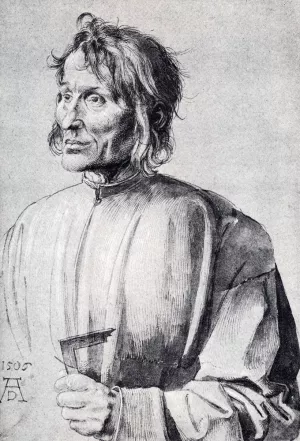 The Architect Hieronymus of Augsburg Oil painting by Albrecht Duerer