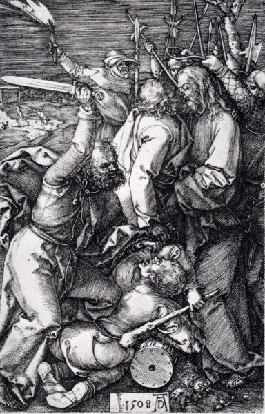 The Betrayal Of Christ by Albrecht Duerer - Hand-Painted Oil Painting Reproduction