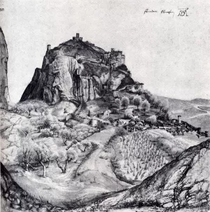The Citadel of Arco in the South Tyrol by Albrecht Duerer Oil Painting