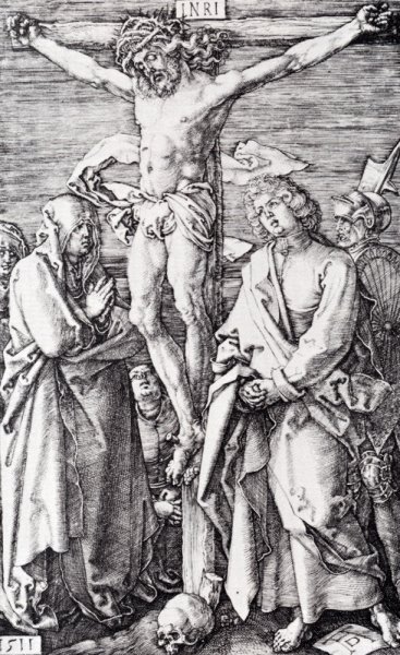 Main Product Photo of The Crucifixion Engraved Passion Painting by Albrecht Duerer