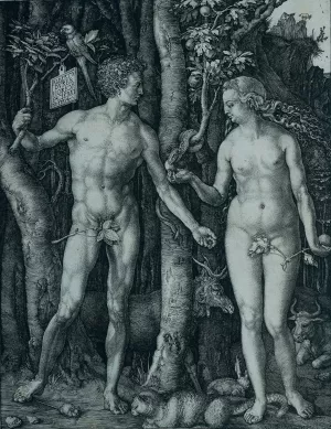 The Fall by Albrecht Duerer Oil Painting