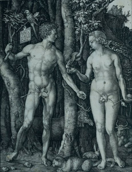 The Fall by Albrecht Duerer - Hand-Painted Oil Painting Reproduction