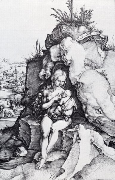 The Penance of St. John Chrysostom by Albrecht Duerer - Hand-Painted Oil Painting Reproduction