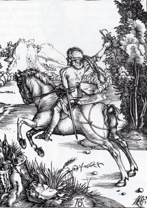 The Small Courier Oil painting by Albrecht Duerer