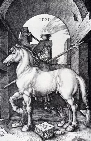 The Small Horse painting by Albrecht Duerer