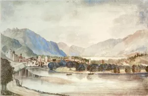 Trent Seen From The North by Albrecht Duerer Oil Painting