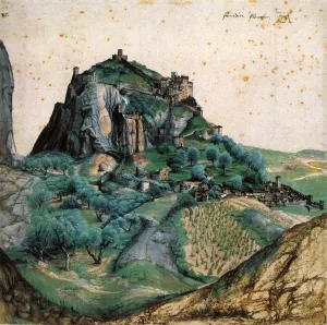 View of Arco Oil painting by Albrecht Duerer