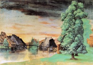 Willow Mill by Albrecht Duerer Oil Painting