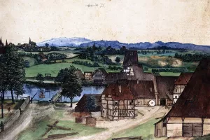 Wire Drawing Mill Oil painting by Albrecht Duerer