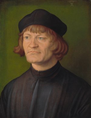 Bildnis eines Geistlichen by Albrecht Durer Oil Painting