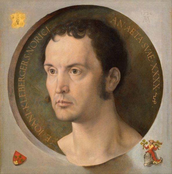 Johannes Kleberger by Albrecht Durer - Hand-Painted Oil Painting Reproduction