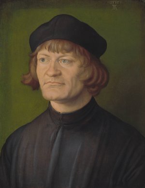Portrait of a Clergyman Johann Dorsch by Albrecht Durer Oil Painting