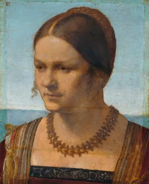 Portrait of a young Venetian woman by Albrecht Durer Oil Painting