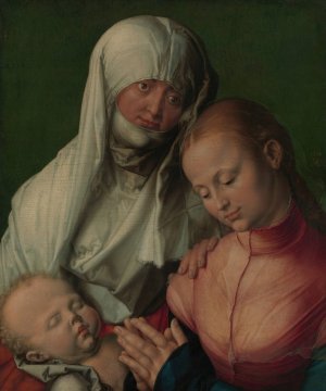 Virgin and Child with Saint Anne by Albrecht Durer Oil Painting