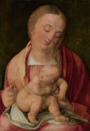 Virgin and Child by Albrecht Durer Oil Painting