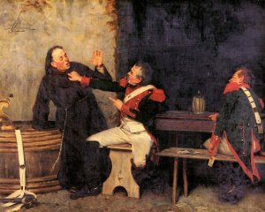 Found Out by Alcide Segoni Oil Painting