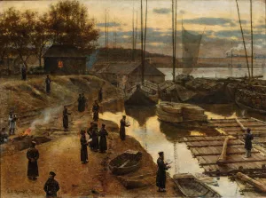 Feast of Trumpets I by Aleksander Gierymski Oil Painting