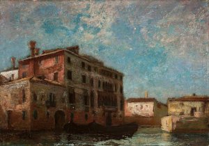 Motif from Venice by Aleksander Gierymski Oil Painting