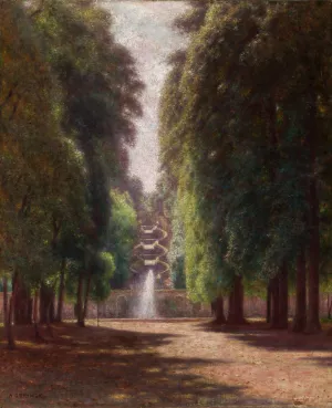 Villa Torlonia in Frascati by Aleksander Gierymski Oil Painting