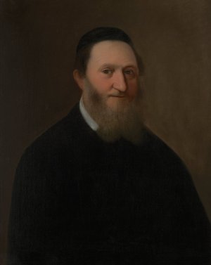 Portrait of Jozef Haber by Aleksander Kotsis Oil Painting