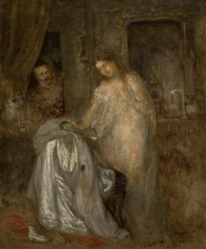 Wedding dress by Aleksander Kotsis Oil Painting