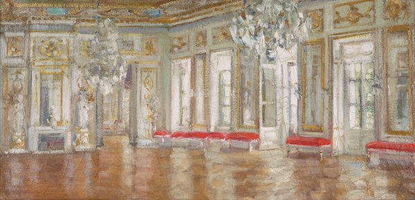 Weiser Saal  by Aleksandr Sredin - Hand-Painted Oil Painting Reproduction