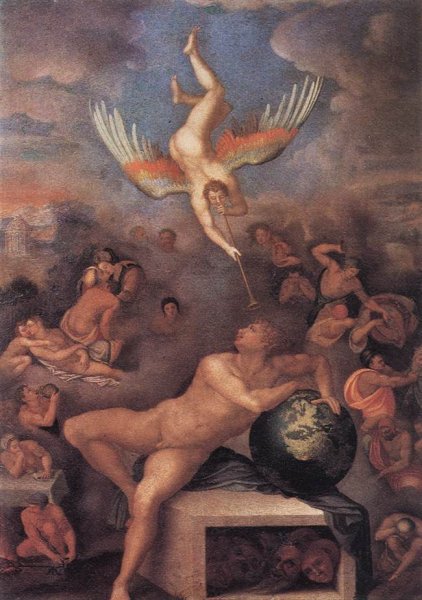 Main Product Photo of Allegory of Human Life Painting by Alessandro Allori