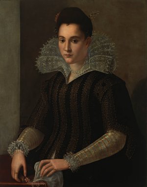 Portrait Of A Lady by Alessandro Allori Oil Painting