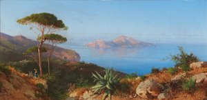 Blick Auf Capri by Alessandro La Volpe Oil Painting