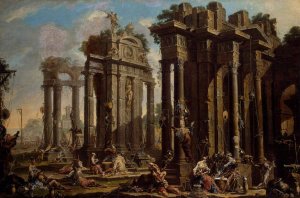 Halt of the Brigands by Alessandro Magnasco Oil Painting